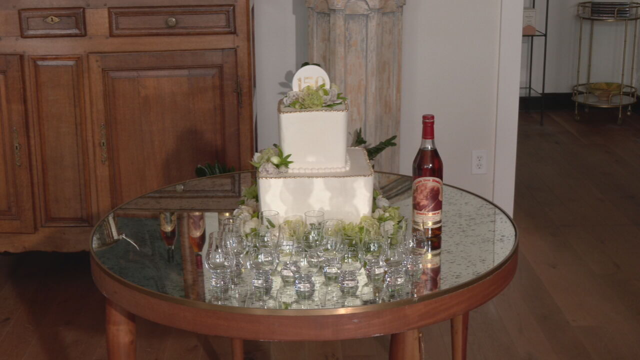 Pappy Van Winkle 150th birthday toast 3-20-24